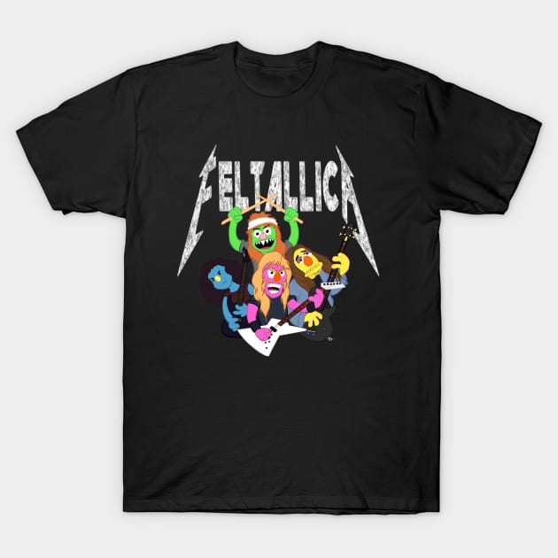 Feltallica T-Shirt by Philip_de_Goya